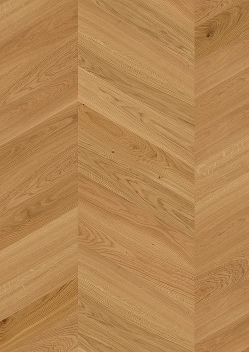 Triple layer wooden floor BOEN Oak Adagio Chevron EB482UCD